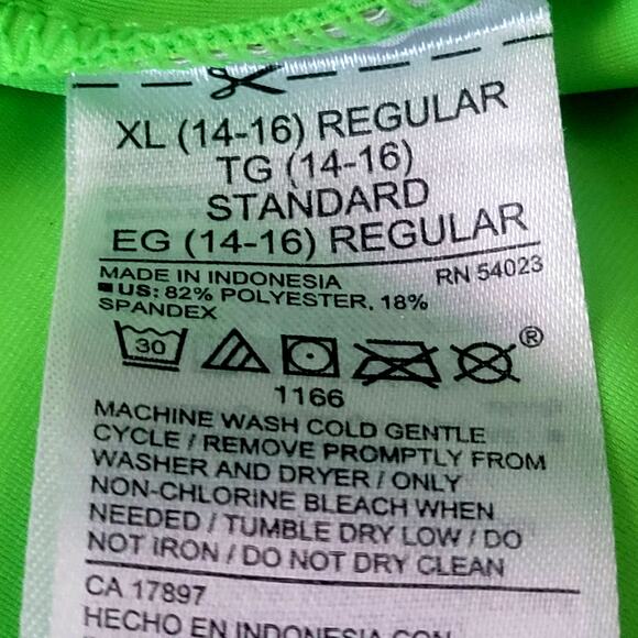 Old Navy Boys Swim Shirt and Trunks Green and Black NWOT - Picture 3 of 8